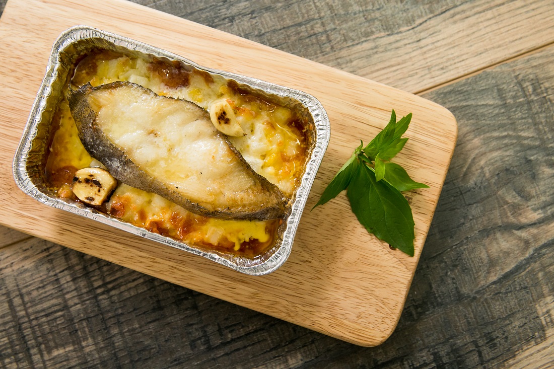 起司焗烤鱈魚(比目魚)